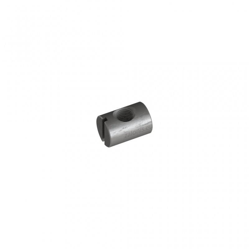 BARREL NUT FOR FURNITURE Μ6 10x14 / CENTERED BARREL NUTS